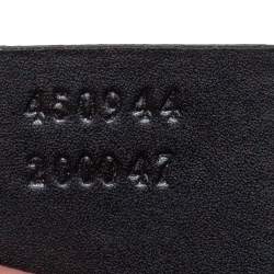 Gucci Black/Beige GG Supreme and Leather Briefcase