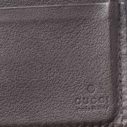 Pre Owned Gucci Multicolor Python Bifold Wallet