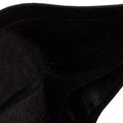 Gucci Black Guccissima Leather Web Bifold Wallet