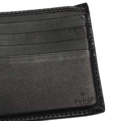 Gucci Beige GG Supreme Canvas Kingsnake Print Bifold Wallet
