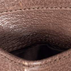 Gucci Beige/Brown Gucci Supreme Canvas and Leather Ophidia GG Bifold Wallet