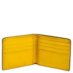 Pre Owned Gucci Black Leather Bifold Wallet