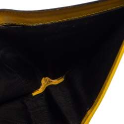 Pre Owned Gucci Black Leather Bifold Wallet