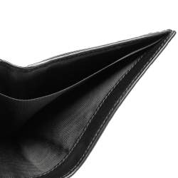 Gucci Black Signature Leather Bifold Wallet