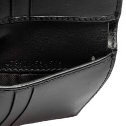 Gucci Black Signature Leather Bifold Wallet