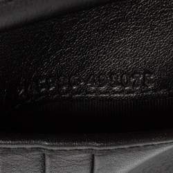 Pre Owned محفظة غوتشي طيه ثنائيه ويب كانفاس سوبريم جي جي بيج