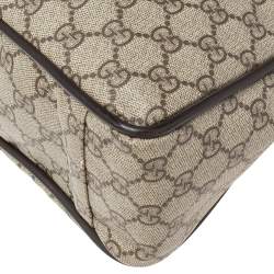Gucci Beige/Brown GG Coated Canvas And Leather Medium Briefcase