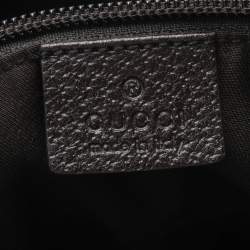 Gucci Beige/Ebony GG Canvas and Leather Carryall Duffle Bag