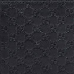 Pre Owned Gucci Black Microguccissima Leather Money Clip Wallet