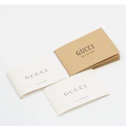 Pre Owned Gucci Black GG Nylon And Leather GG Off the Grid Tote
