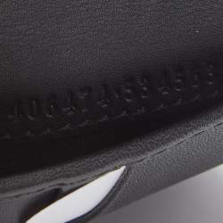 Gucci Black Leather Web Elastic Wallet