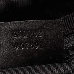 مملوكة مسبقًا حقيبة ظهر غوتشي كانفاس أسود مطرز