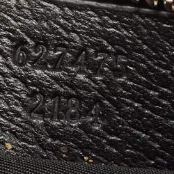 Gucci Black GG Nylon and Leather Off the Grid Wash Bag