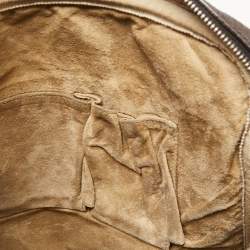Gucci Dark Brown Leather Messenger Bag