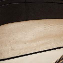 Pre Owned حقيبة صغيرة غوتشي جي جي مارمونت جلد أسود