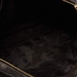 Pre Owned Gucci Dark Brown Guccissima Leather Briefcase Bag