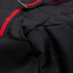 Pre Owned Gucci Black Nylon Techpack Backpack