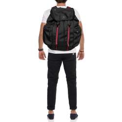 Pre Owned Gucci Black Nylon Techpack Backpack