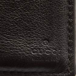 Gucci Brown Guccissima Leather Bifold Card Case