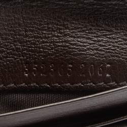 Gucci Brown Guccissima Leather Bifold Card Case