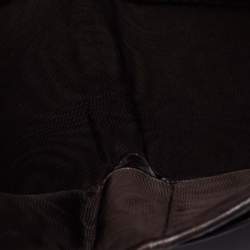 Gucci Dark Brown Guccissima Leather French Wallet