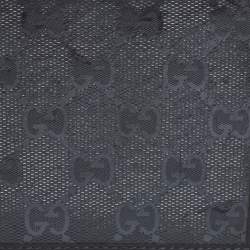 Gucci Grey GG Emprime Canvas Bifold Compact Wallet