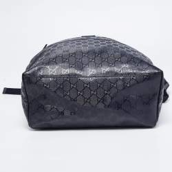 Gucci Blue Guccissima Leather Backpack