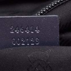 Gucci Blue Guccissima Leather Backpack