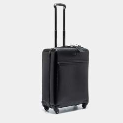 Gucci Black GG Imprime Canvas and Leather Trolley Suitcase