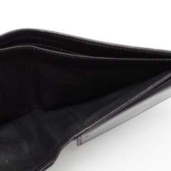 Gucci Black Guccissima Leather Bifold Wallet