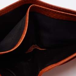 Gucci Orange Guccissima Leather Bifold Wallet