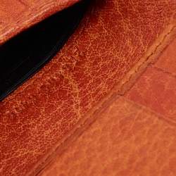 Gucci Orange Guccissima Leather Bifold Wallet