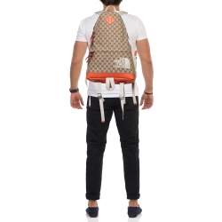 Gucci Jumbo GG Signature Backpack - Orange Backpacks, Handbags - GUC1359995