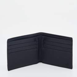 Gucci Black Leather Horsebit Bifold Wallet