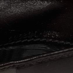 Gucci Black GG Canvas and Leather Bifold Wallet