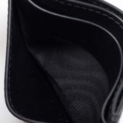 Gucci Beige/Black GG Supreme Canvas and Leather Kingsnake Card Holder