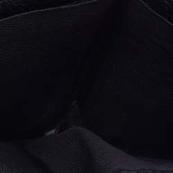 Pre Owned Gucci Black Leather GG Marmont Bifold Wallet