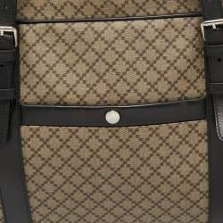Gucci Beige/Ebony Diamante Supreme Canvas Brief Laptop Bag