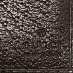 Gucci Beige/Dark Brown GG Supreme Canvas Web Bifold Wallet