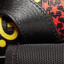 Gucci Multicolor GG Psychedelic Coated Canvas and Leather Backpack