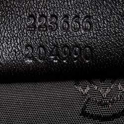 Pre Owned Gucci Brown Guccissima Leather Messenger Bag