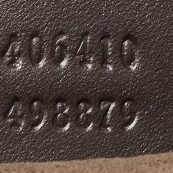 Gucci Dark Brown/Beige GG Supreme Canvas and Leather Messenger Bag