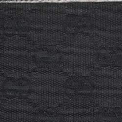 Gucci Black GG Canvas and Leather Bifold Wallet