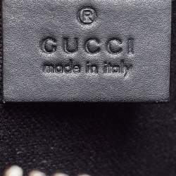 Gucci Black GG Supreme Canvas Small Messenger Bag