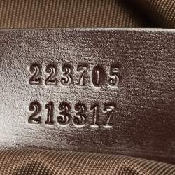Gucci Beige/Brown GG Supreme Canvas Interlocking G Backpack
