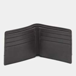 Gucci Dark Brown Guccissima Leather Bifold Compact Wallet