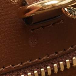 Gucci Brown/Beige GG Supreme Canvas and Leather Small GG Tote