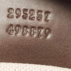 Gucci Beige/Brown GG Supreme Canvas and Leather Messenger Bag