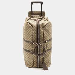 LOUIS PHILIPPE Duffel Bag Duffel Without Wheels Brown - Price in