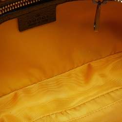 Gucci Yellow/Black GG Nylon and Leather Off the Grid Belt Bag